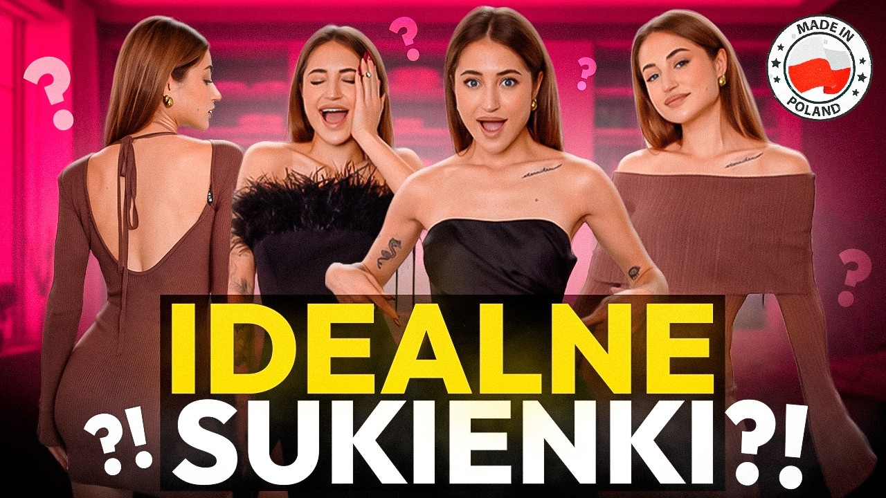 Piękne SUKIENKI z polskiej marki😱 *wesele, studniówka*