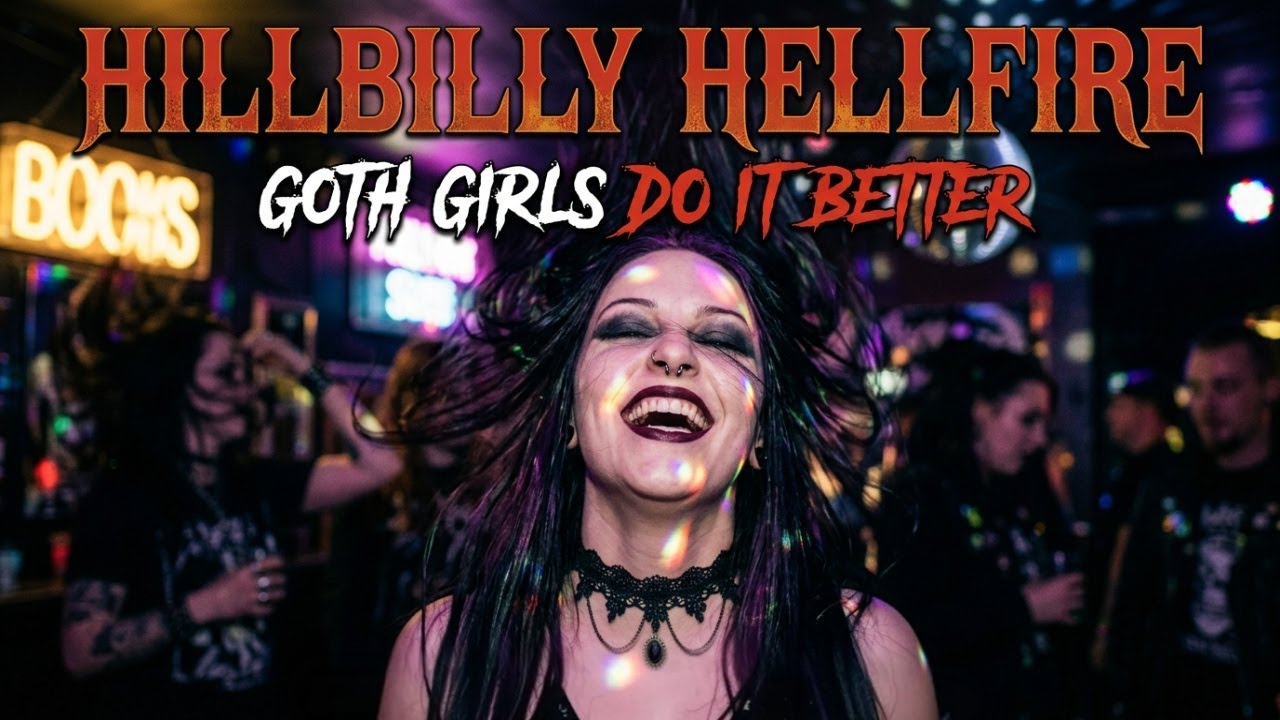 HILLBILLY HELLFIRE - Goth Girls Do It Better (Официальный музыкальный клип)