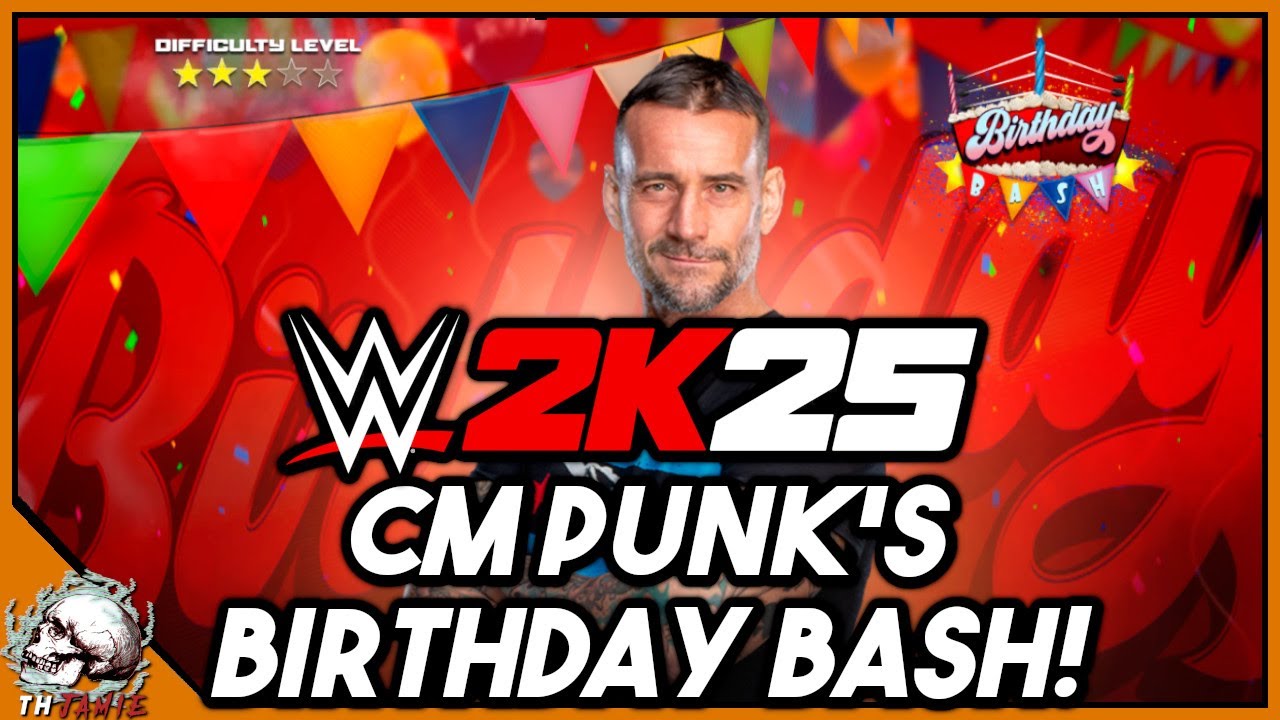 CM PUNK'S BIRTHDAY BASH! WWE 2K25 MyFaction LIVE!