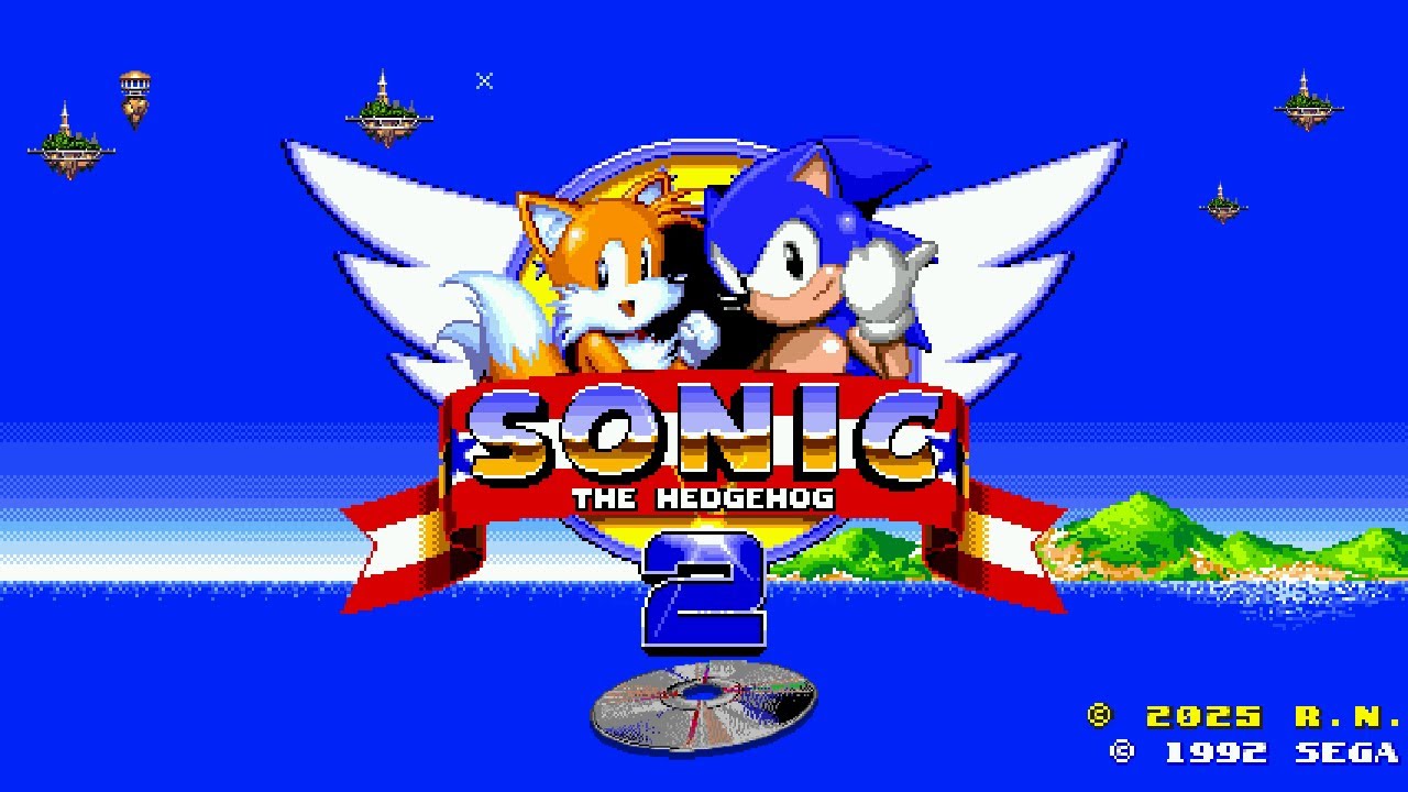 Sonic The Hedgehog 2: CD (Demo) ✪ Walkthrough (1080p/60fps)