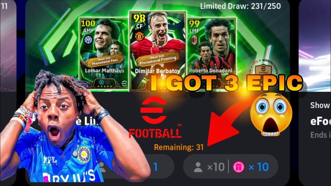 TREASURE LINK PACK OPENING / I GOT 3 EPIC CARD / EFOOTBALL2026 / #trending #efootball #pes #fifa 
