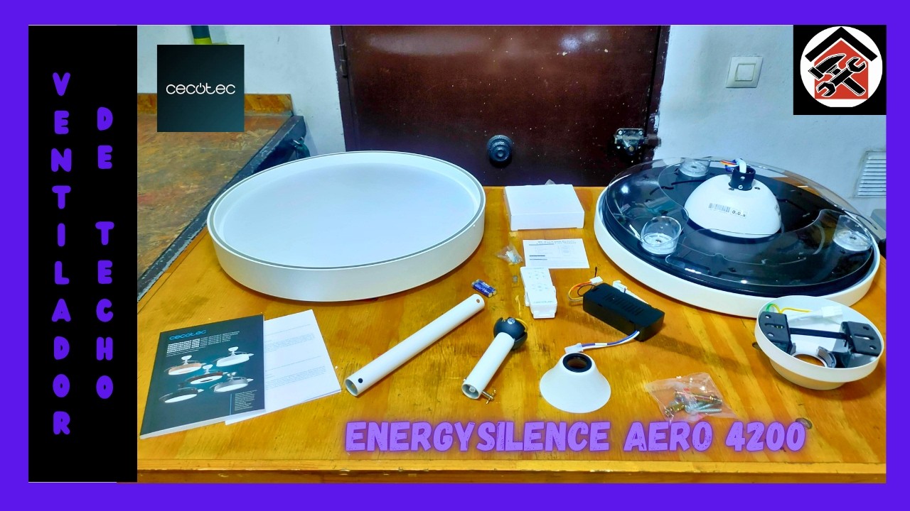 VENTILADOR CON ASPAS RETRÁCTILES CECOTEC | INSTALACIÓN PASO A PASO