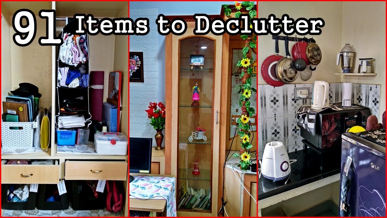 91 Things to Declutter | Decluttering Guide with Free PDF List | Diwali Cleaning