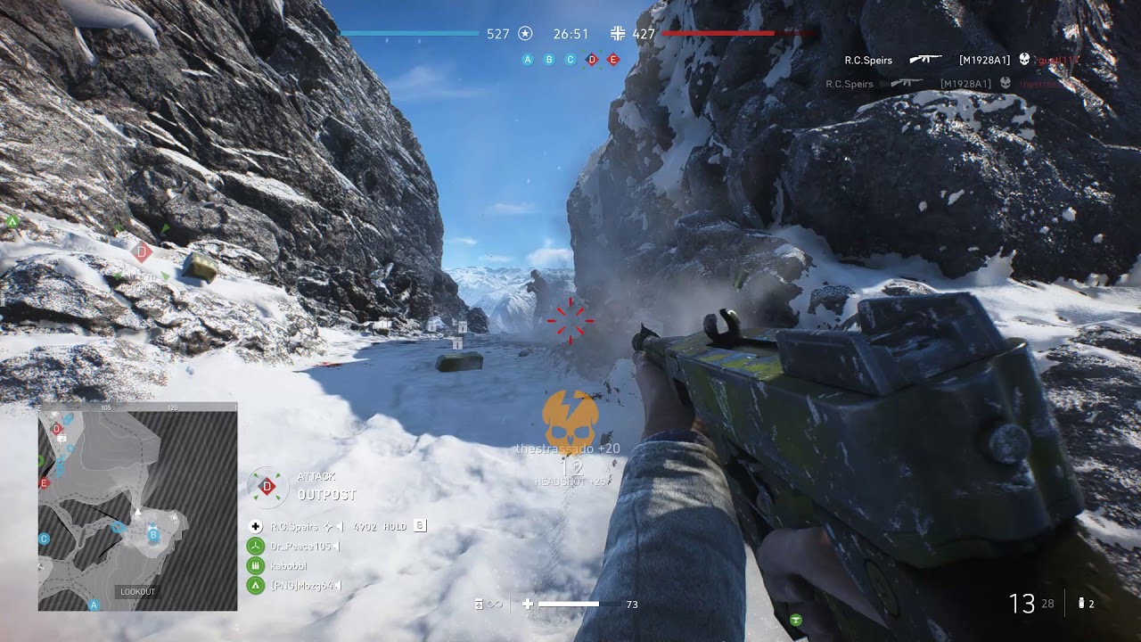 Battlefield V 2018 Thompson gameplay
