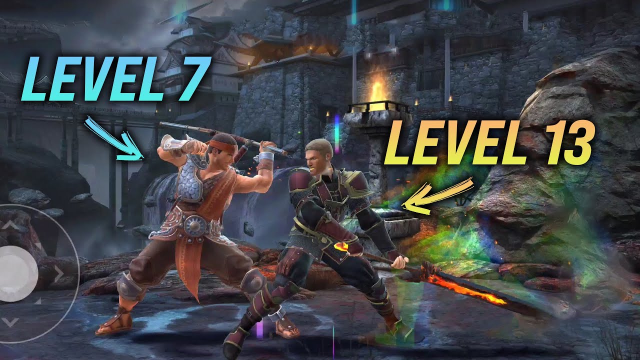 Super Match! 🔥 LV 7 Xiang Tzu VS LV 13 Players! 🔥 - Shadow Fight 4 Arena