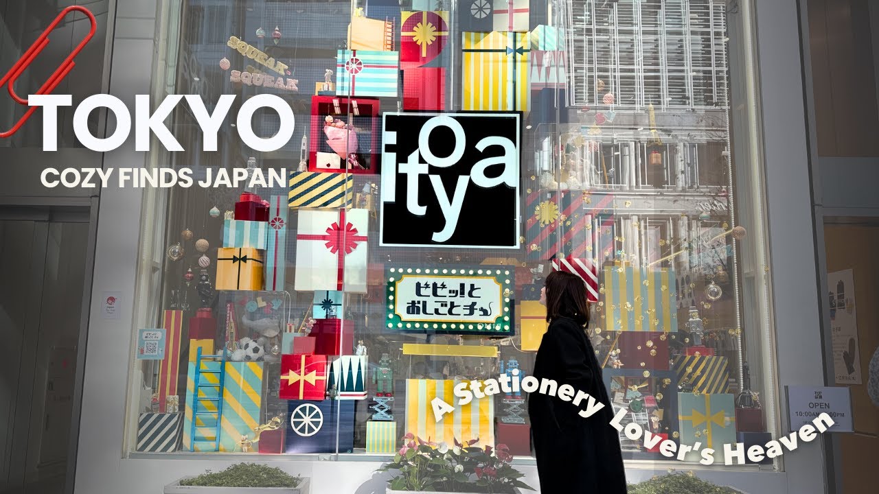 Japan Ginza Shopping 🇯🇵 | Тур по японскому магазину канцелярии ITOYA