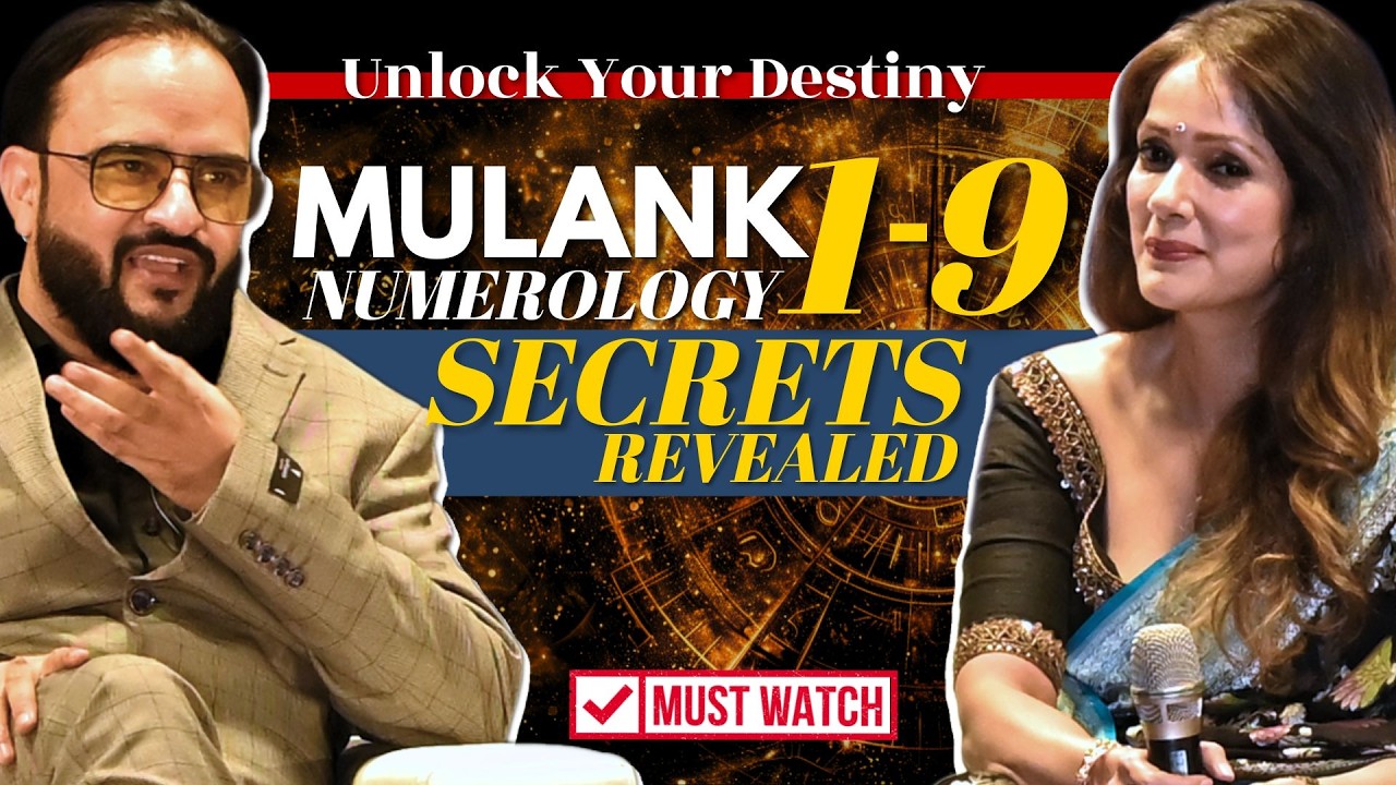 Mulank 1–9 |Traits, Colors, Remedies & More | Dr. Navaniit Mandhaani Journey Inside | Vidya Malavade