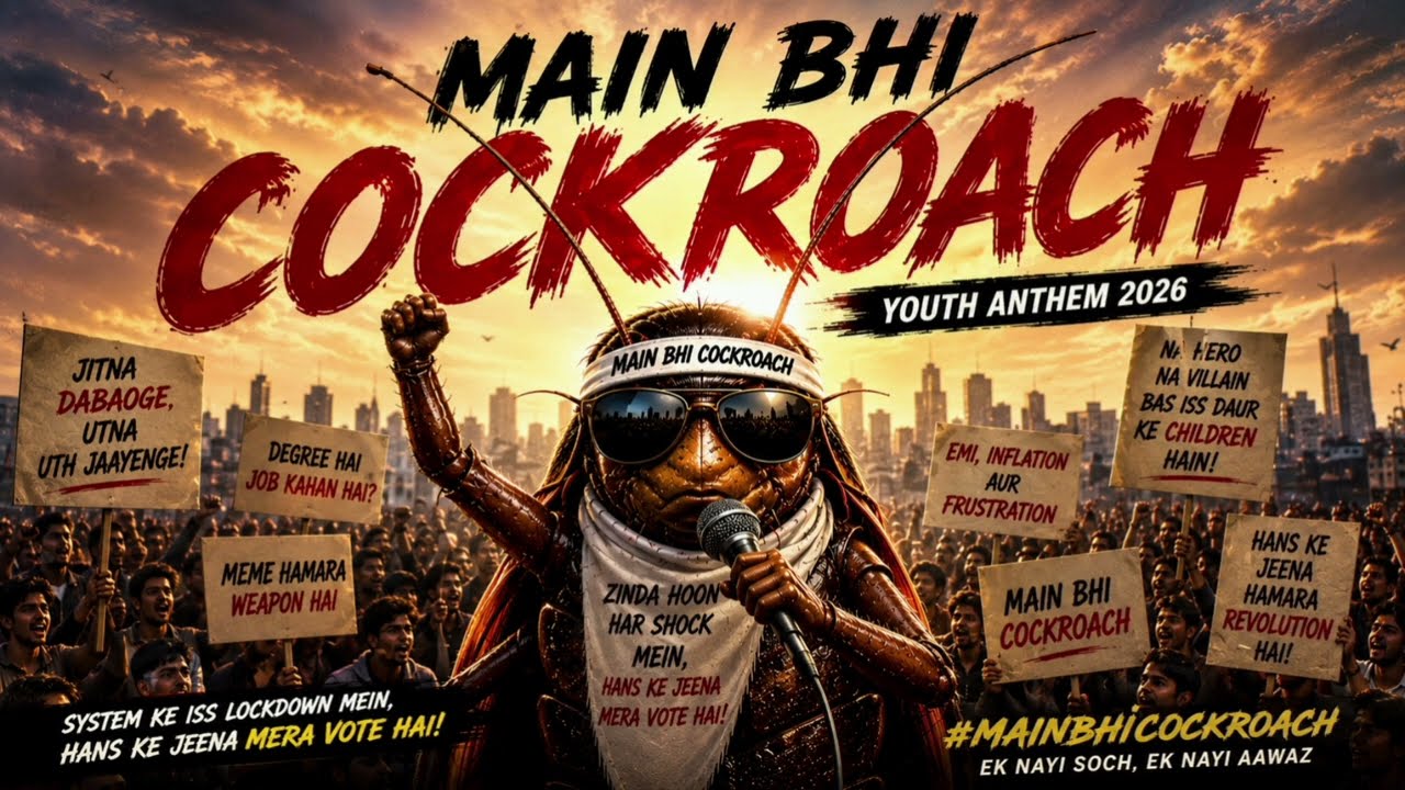 MAIN BHI COCKROACH | Youth Anthem 2026