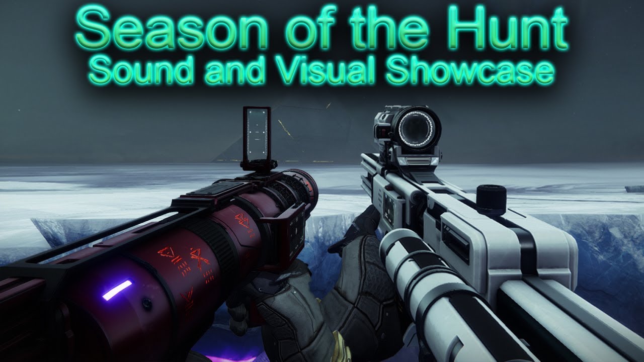 Season of the Hunt | Legendary Weapon Sound and Visual Showcase (Destiny 2)