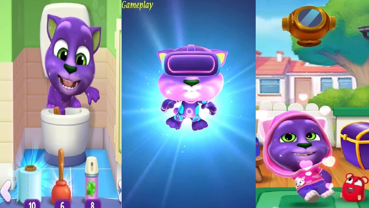 My Talking Tom 2 New Update  2026 Gamer Set Android iOS Gameplay HD #7