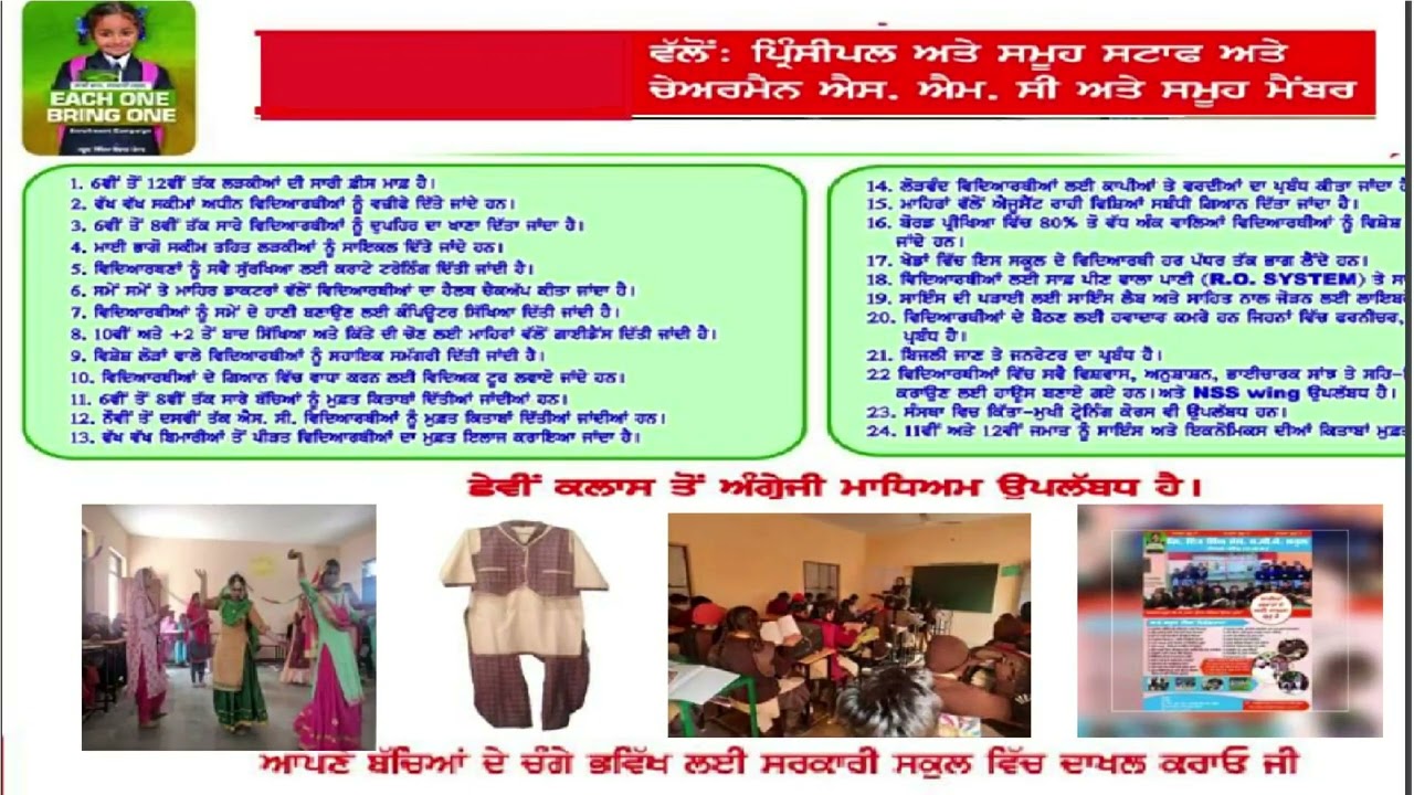 GSSS Nandpur Kalour Admissions