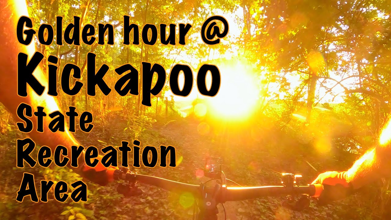 Chasing Golden Hour at Kickapoo State Park, illinois