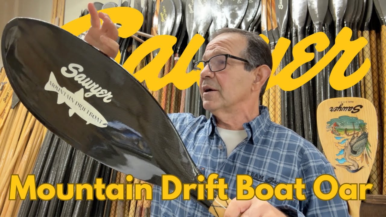 Introducing the Mountain Drift Boat Oar a big blade designed fishing shallow water