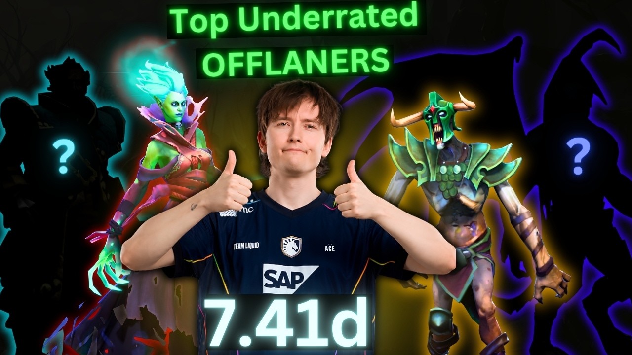 Топ-5 недооцененных оффлейнеров, которые тайно ИМБОВЫЕ &mdash; Dota 2 7.41d