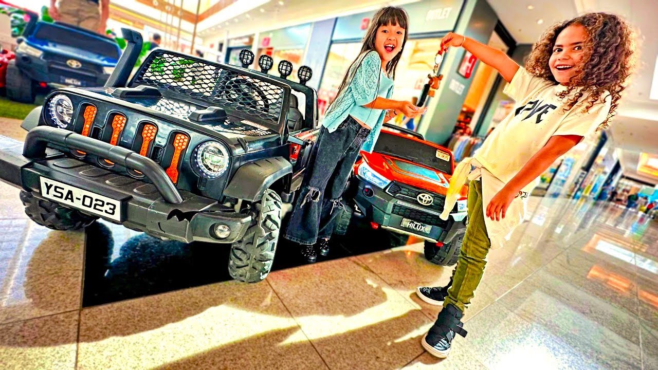 ESSE CARRO É SEU AMIGA 😎 * causamos com supercarros no Shopping!!! *