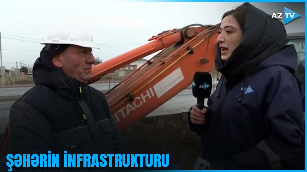 Pirşağı hövzəsi üzrə gətirici kanalizasiya kollektorunun tikintisi davam edir