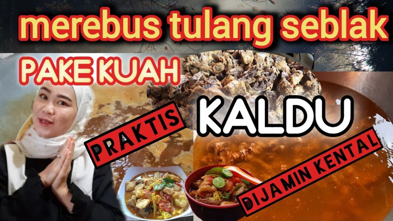 Cara merebus tulang seblak dan membuat kaldu dari rebusan tulang ala seblak barbie official