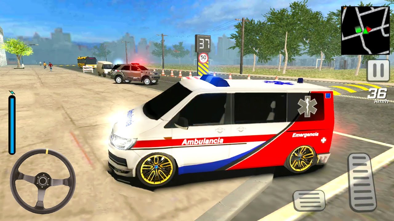 Ambulance, Motorbike and VAN Tuning Simulator - Driving In City And Offroad - Android Gameplay