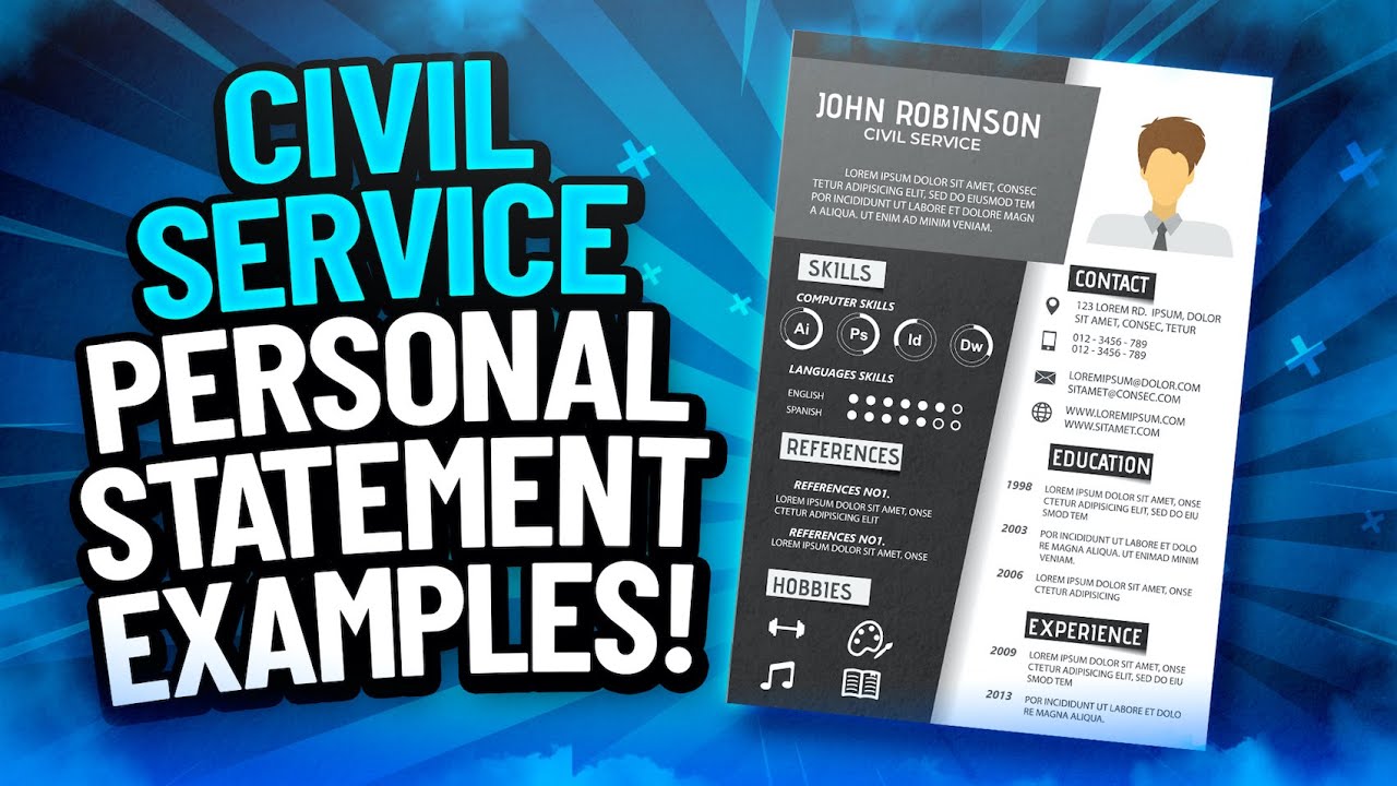 CIVIL SERVICE Personal Statement EXAMPLES! (Civil Service SUCCESS Profiles & BEHAVIOURS!)