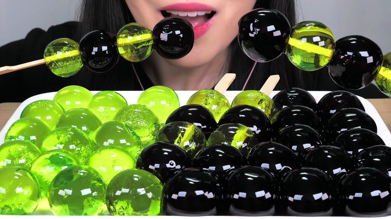 ASMR Kyoho Jelly 쿄호젤리 먹방 咀嚼音 mukbang Eating Sounds