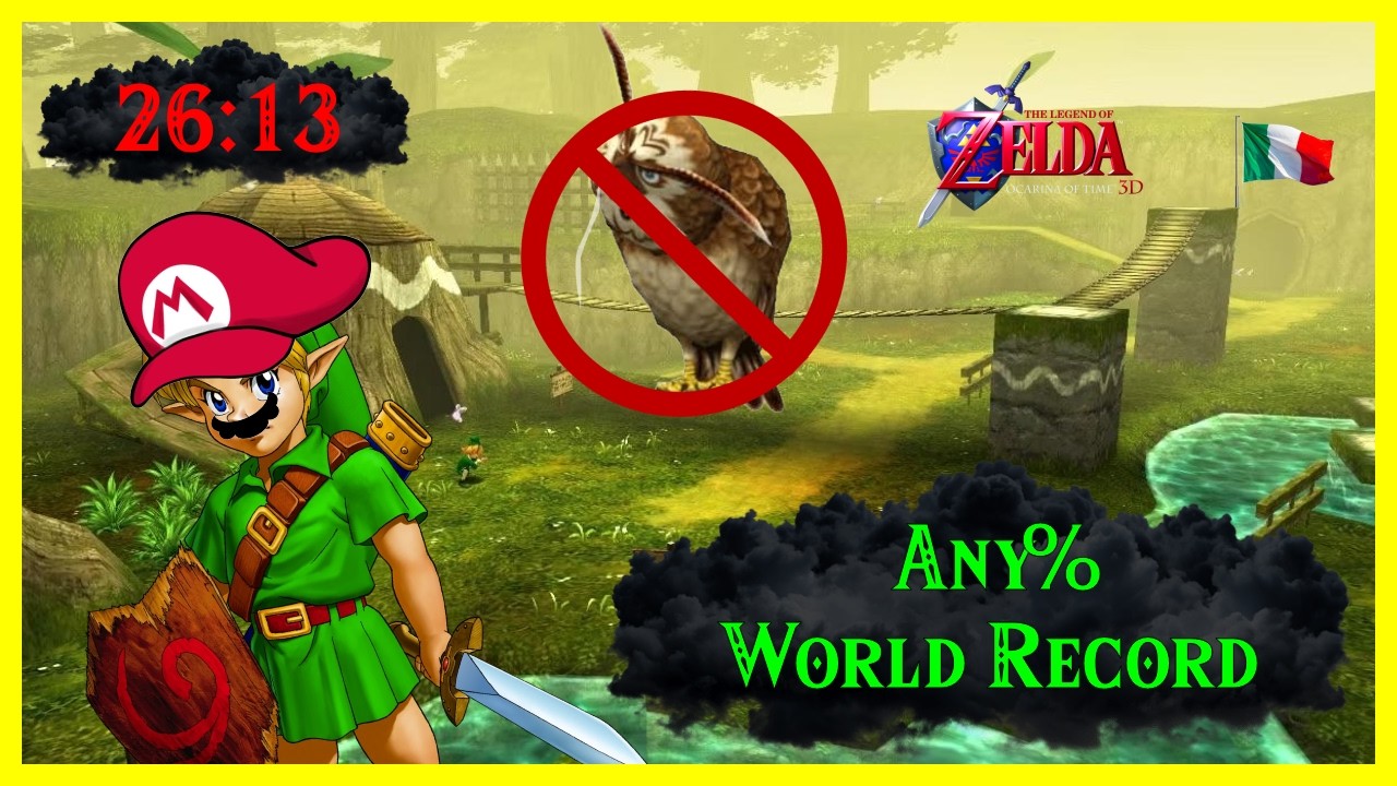 [WR] The Legend of Zelda: Ocarina of Time 3D - New 3DS XL - Any% in 26:13 by JTown2909