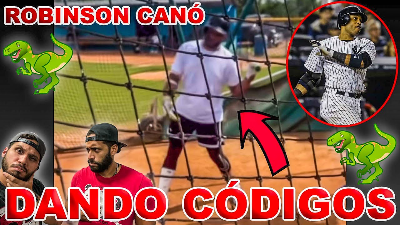ROBINSON CANÓ DANDO CODIGOS NO DINOSAURIO
