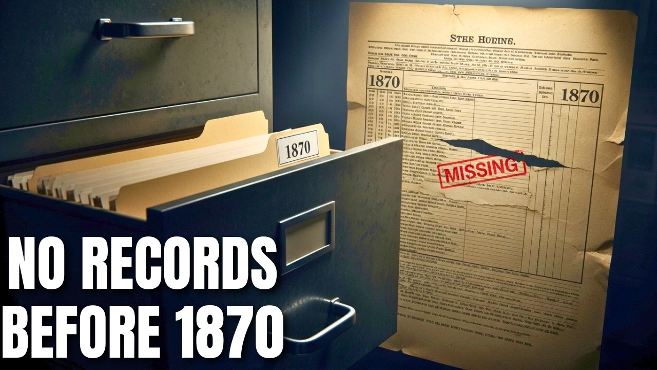 Before 1870, Your Family Had No Past — And That Wasn’t an Accident