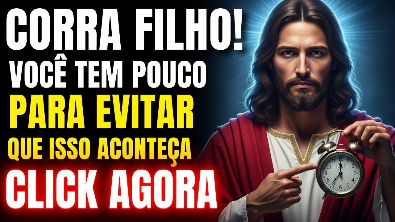 DEUS DIZ: PARE AGORA, ALGO GRANDE ESTÁ SE FORMANDO.