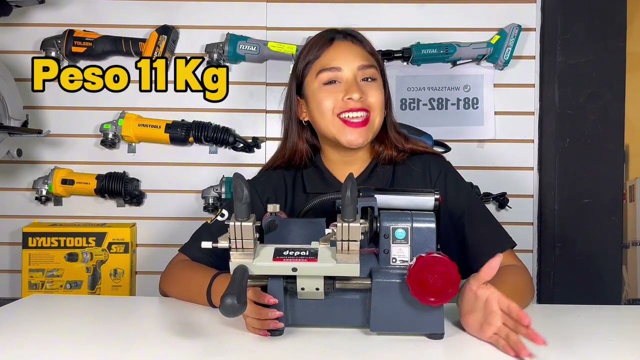 Tutorial de c&oacute;mo Usar la Duplicadora de Llaves DP28 - Depai