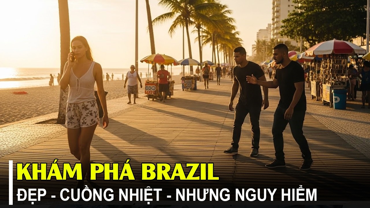KHÁM PHÁ BRAZIL: THIÊN NHIÊN VĨ ĐẠI, CON NGƯỜI NỒNG NHIỆT VÀ... MẶT TỐI CỦA ĐÔ THỊ | TGKL
