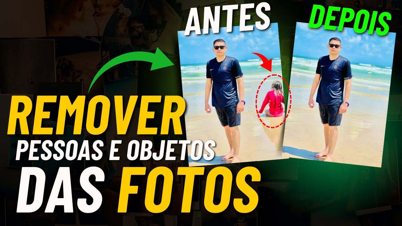 COMO REMOVER PESSOAS DO FUNDO DAS FOTOS SEM PERDER A QUALIDADE!