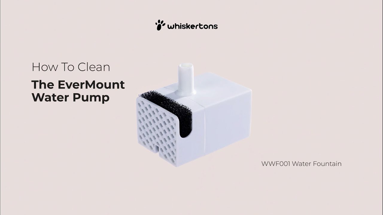 Whiskertons EverMount Wireless Pump Cleaning Guide