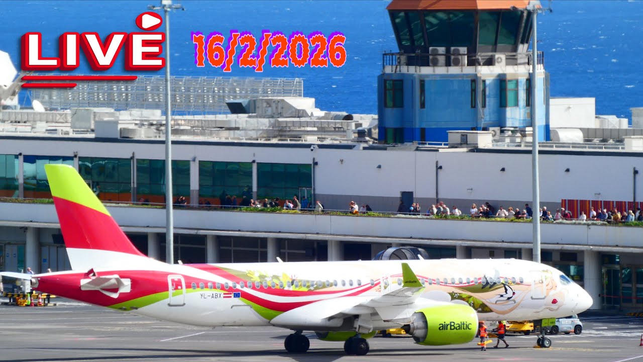 LIVE MADEIRA AIRPORT SHOW / LPMA