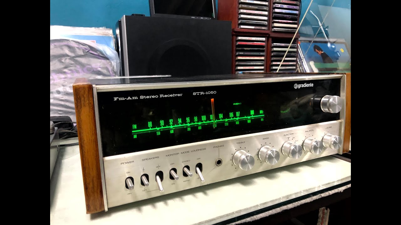 O Rei do Som - Receiver Gradiente STR-1050