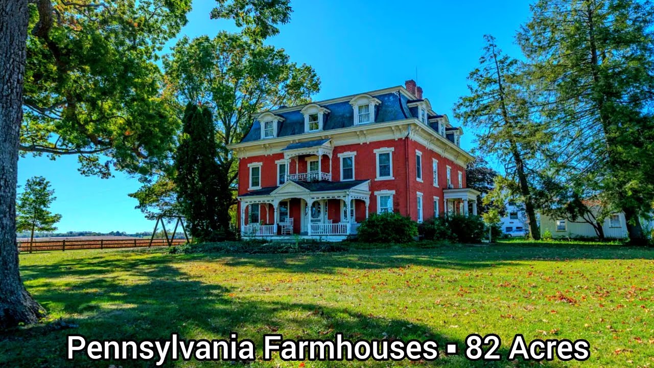 Pennsylvania Farmhouse For Sale | 82+Acres | Pennsylvania Land For Sale | Auc May 28, 2026