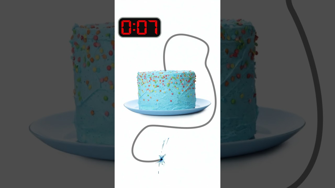 15 Second Timer Bomb - CAKE