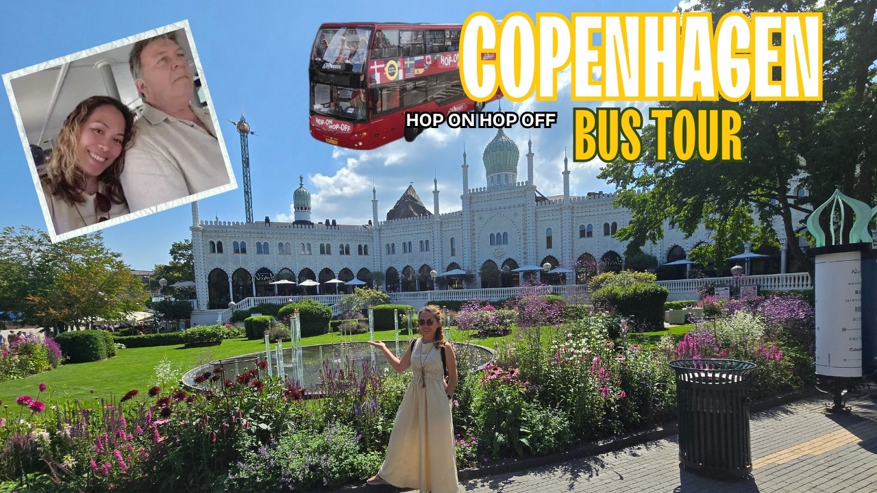 Copenhagen Hop On Hop Off Bus | Red Sightseeing City Tour & Top Attractions | Shiela Piet