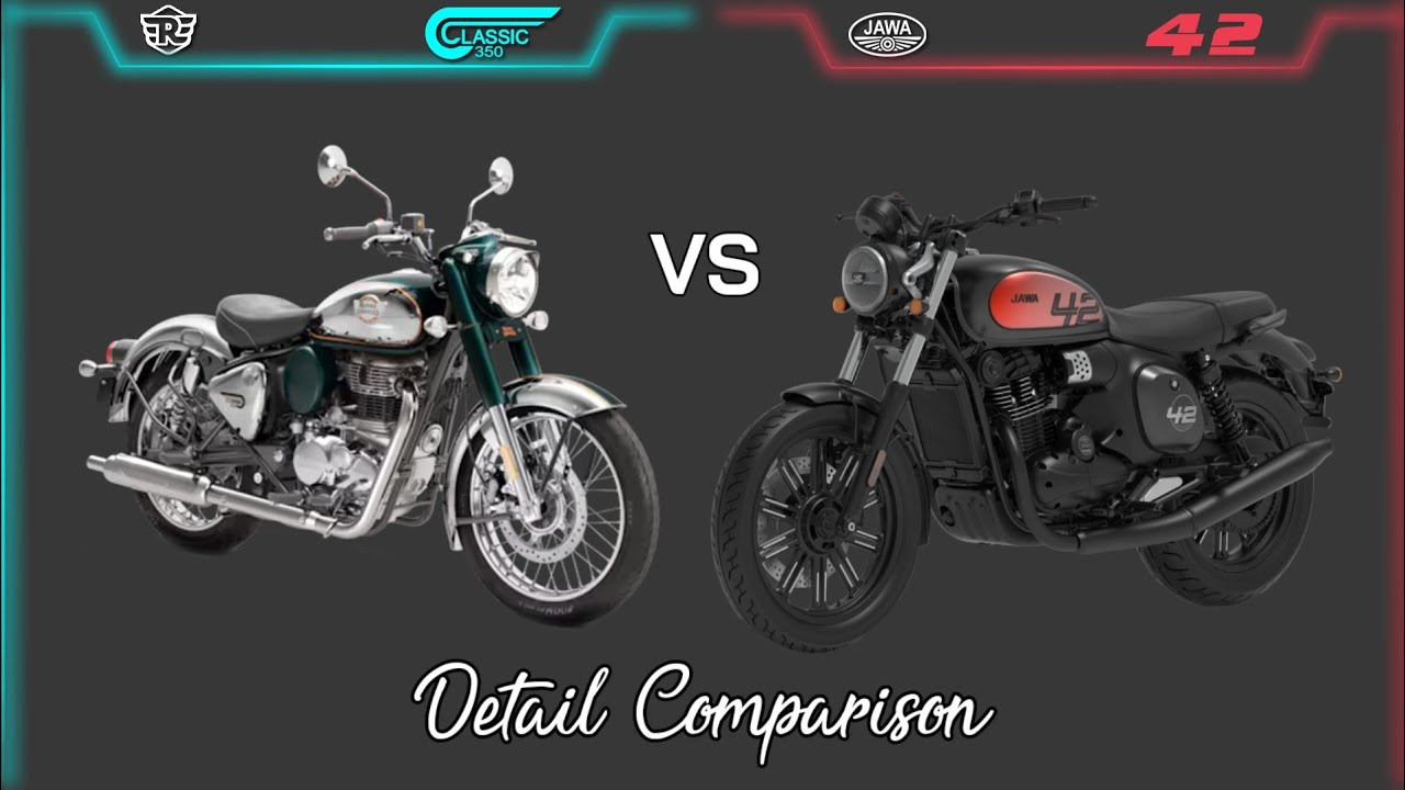 All New Jawa 42 FJ VS Classic 350 2024 | Comparison | Mileage | Top Speed | Price | Bike Informer