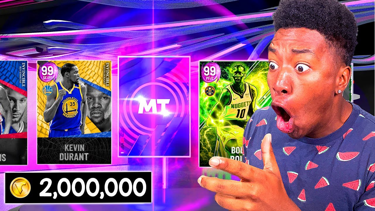 I SPENT 2 MILLION VC ON INSANE PACKS WITH 4 INVINCIBLES + BOL BOL..... NBA 2k22 PACK OPENING