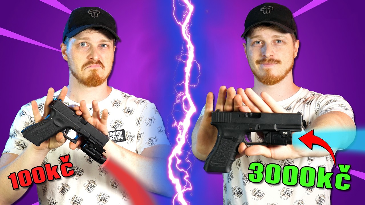 Baterka za 100kč vs Baterka za 3000kč - Jaké používat Baterky na AIRSTOFT - Nakashi Army