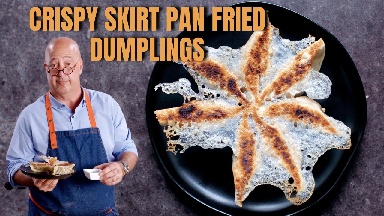 Andrew Zimmern Cooks: Crispy Skirt Dumplings