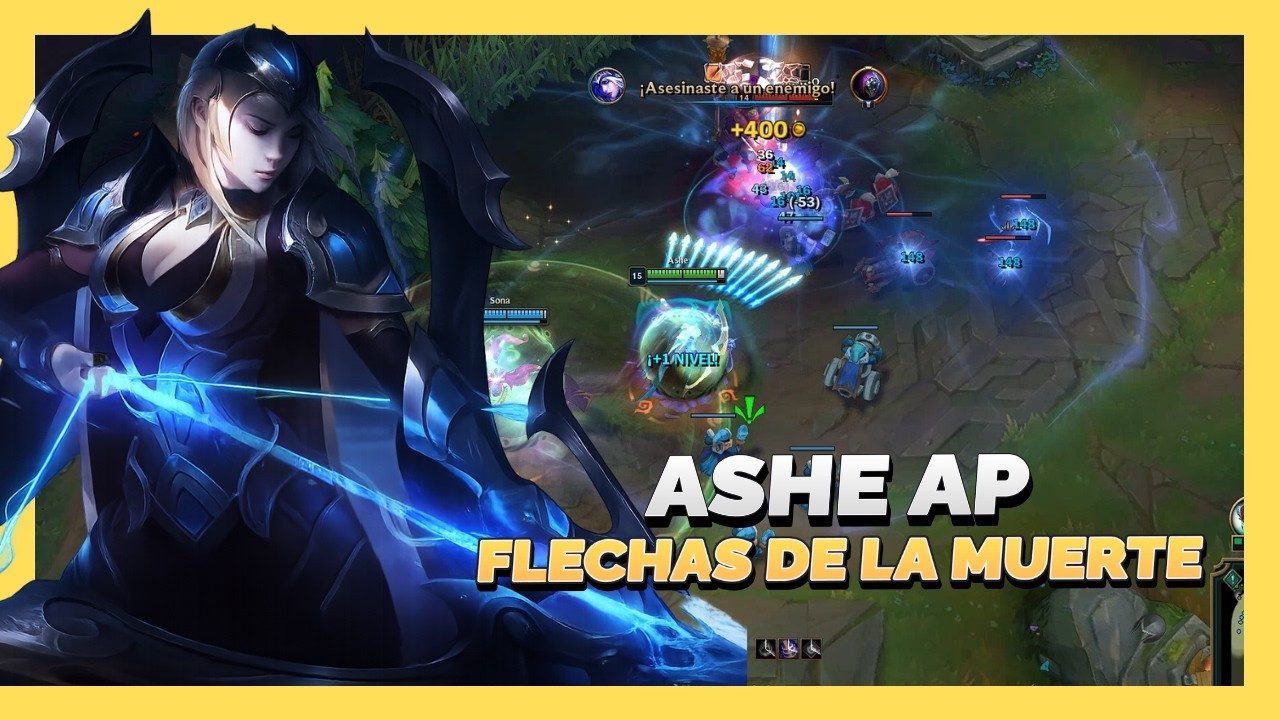 FALLO TODAS LAS ULTIS CON LA ASHE AP - LEAGUE OF LEGENDS