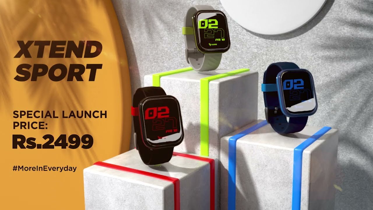 boAt | Xtend Sport Smart Watches | 700+ Active Modes