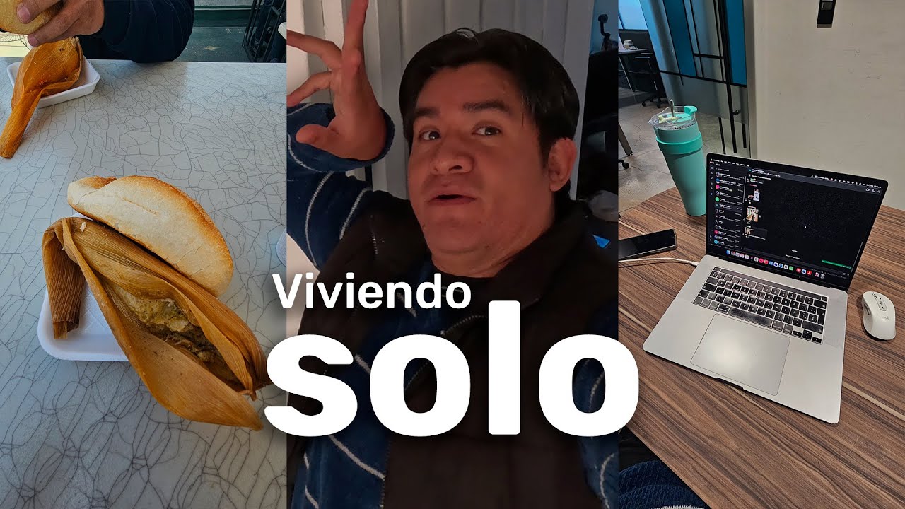 Un dia viviendo solo en México | ¡Martes de Tamales! y clases de Natación