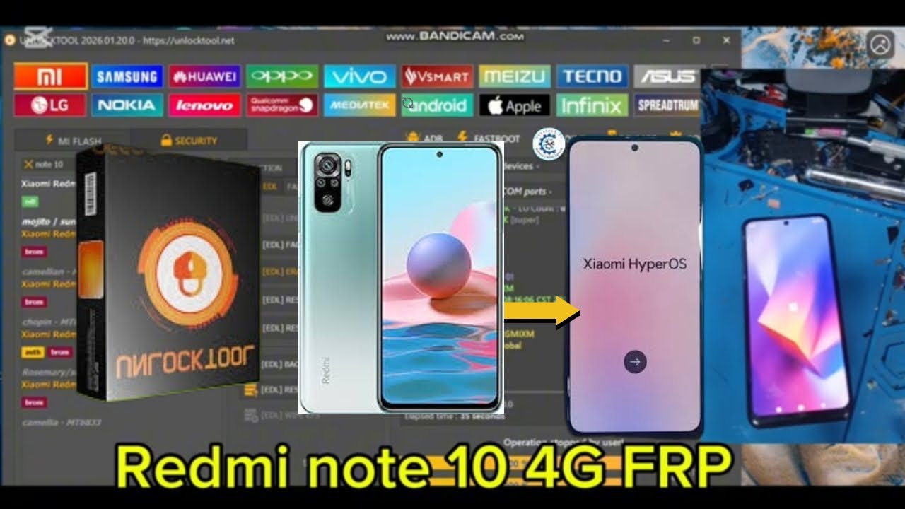 Redmi note10 4G Frp Bypass Unlocktool 💯% New Method 2024 100%