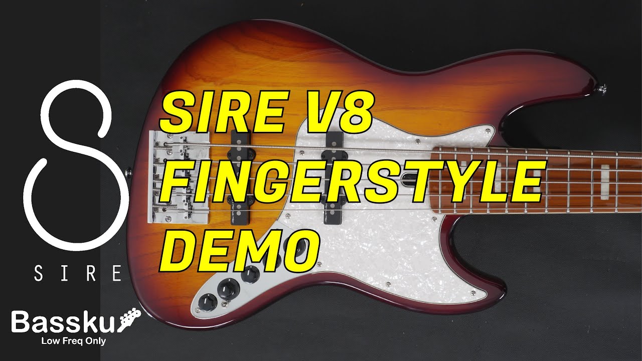SIRE Bass V8 Ash Body 5 String Fingerstyle Solo Improvisation