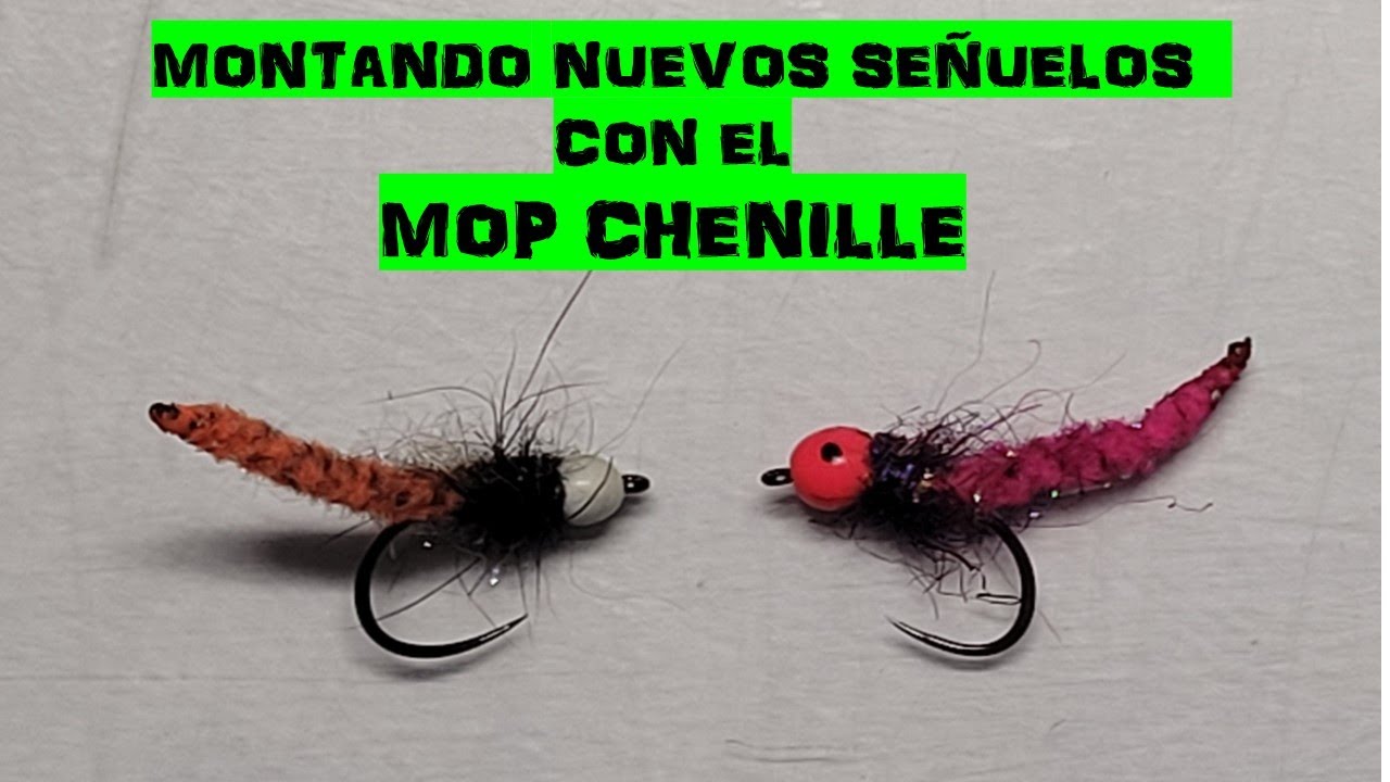 Cómo montar una Mop Fly para trucha arcoíris | Mop Chenille paso a paso