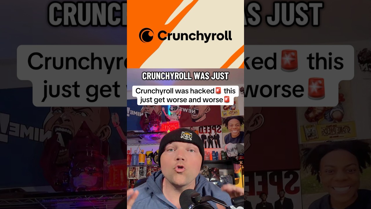 Crunchyroll взломали, и ситуация только ухудшается #crunchyroll #anime #crunchyrollhacked #hacked