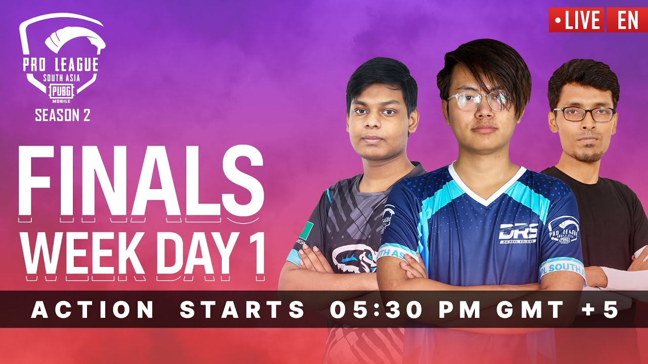 [EN] PMPL South Asia S2 | Finals Day 1 | PUBG MOBILE Pro League 2020