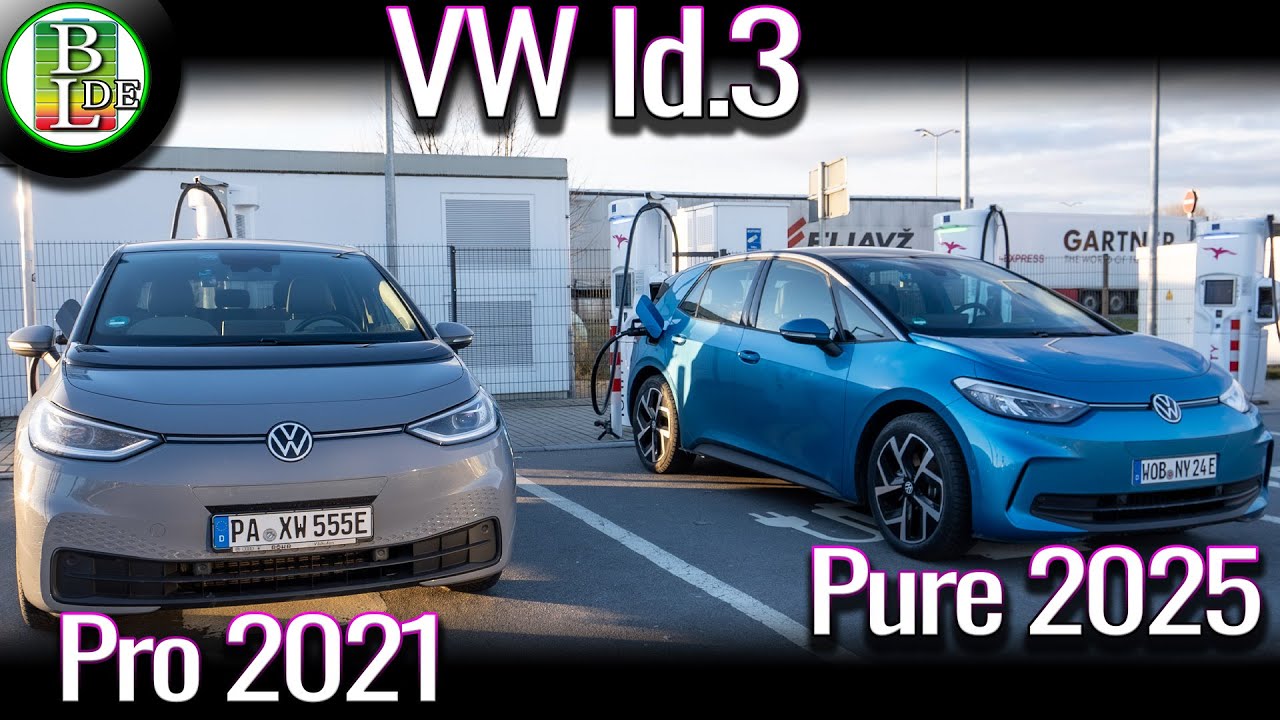 NEUER VW Id.3 Pure (52kWh) gegen den ALTEN Id.3 Pro (58kWh)